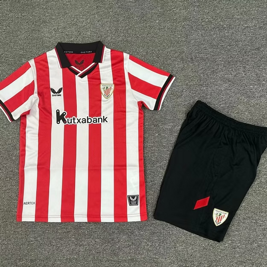 Athletic Bilbao Away 25/26 Kids Kit (Includes Shorts)