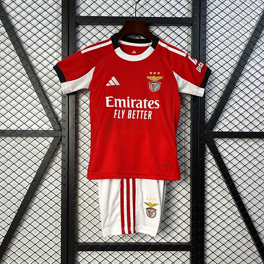 SL Benfica Home 25/26 Kids Kit (Includes Shorts)