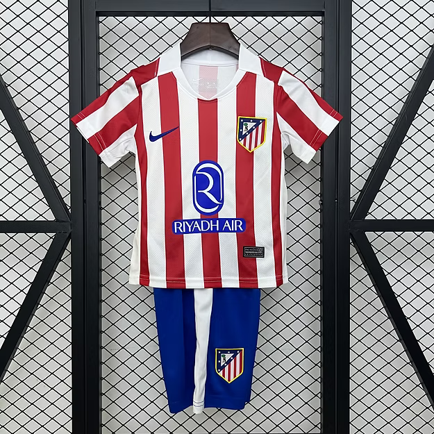 A. Madrid Home 25/26 Kids Kit (Includes Shorts)