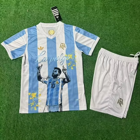 Argentina x Messi Concept 13 25/26 Kids Kit (Includes Shorts)