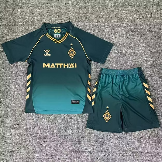 Werder Bremen Third 25/26 Kids Kit (Includes Shorts)