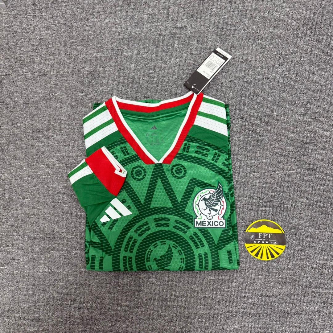Mexico Home 2026 Long Sleeve Standard Issue Kit