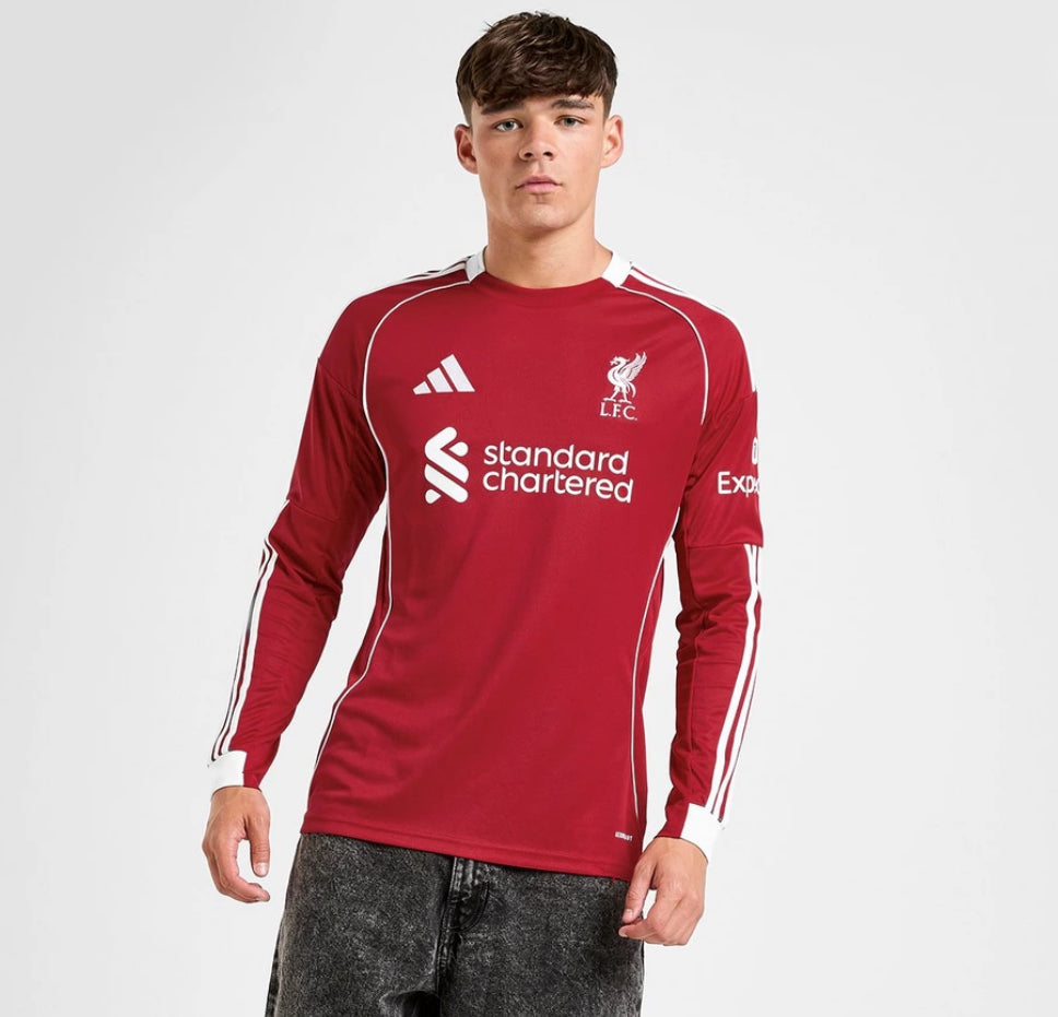 Liverpool Home 25/26 Long Sleeve Standard Issue Kit