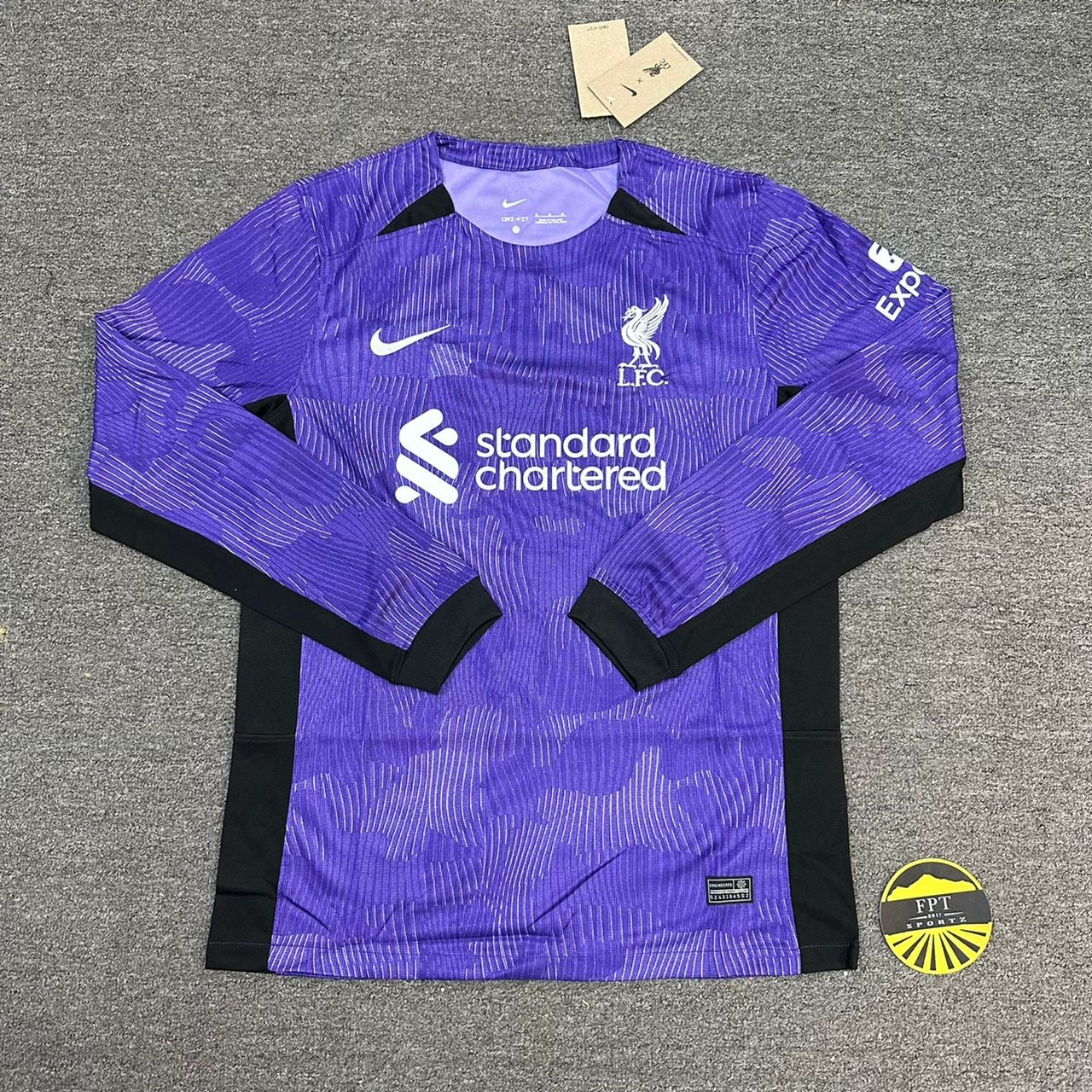 Liverpool 3rd 23/24 Long Sleeve Player Issue Kit
