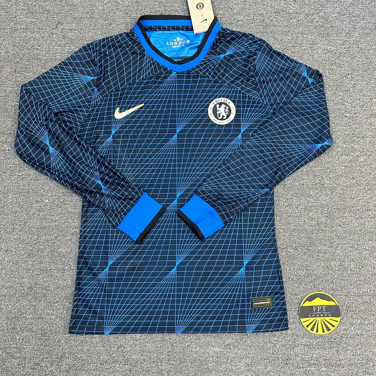 Chelsea Away 23/24 Long Sleeve Player Issue Kit