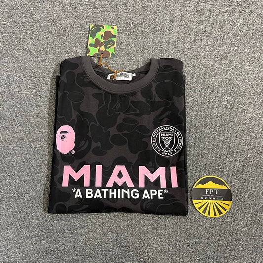 Inter Miami x Ape x Street Black T-Shirt