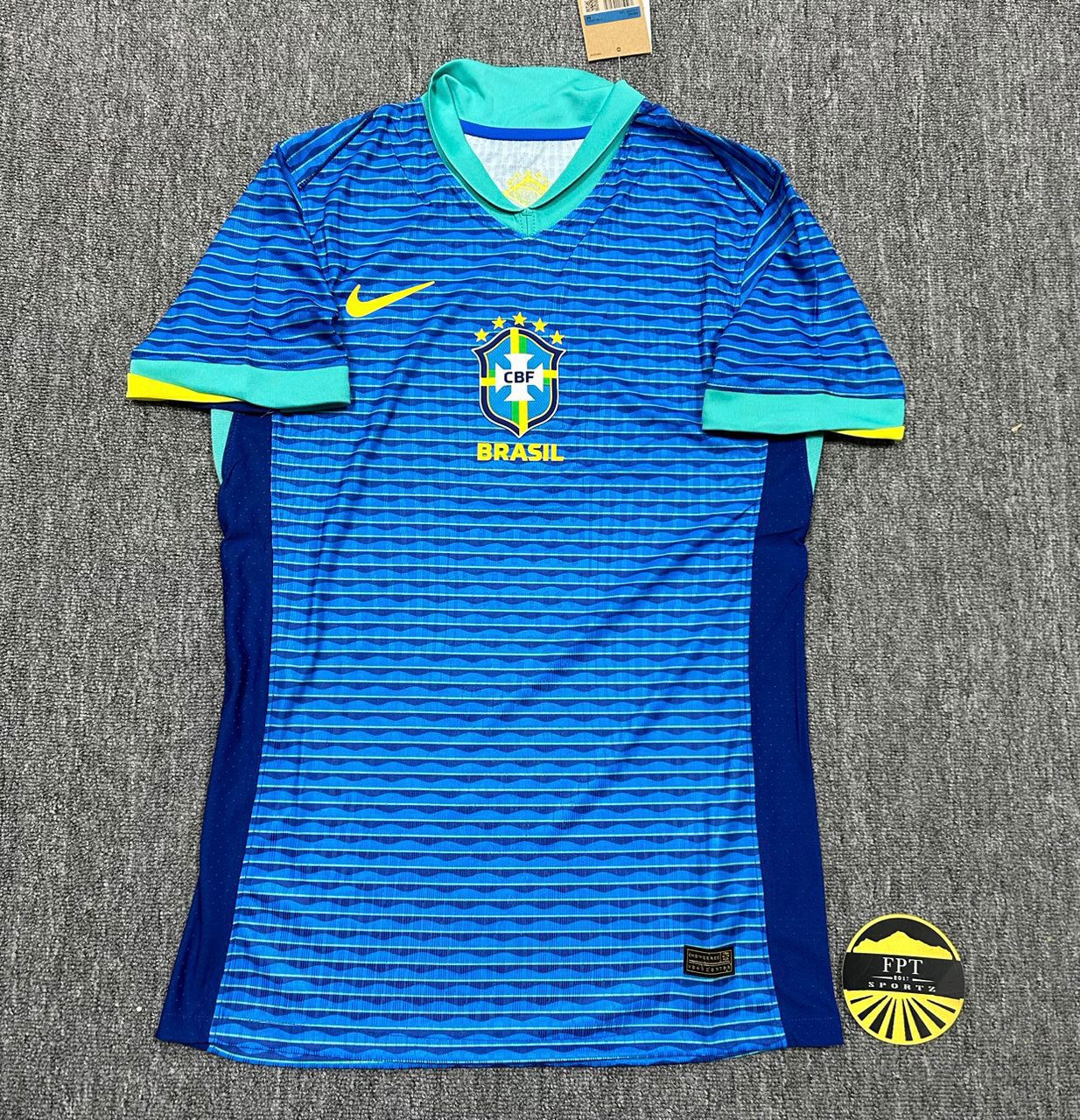 Brazil Away 2024 Player Issue Kit