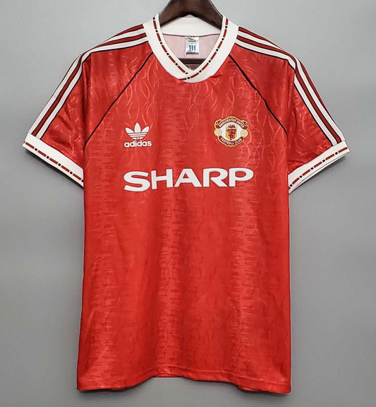 Man. Utd Home 91/92 Kit