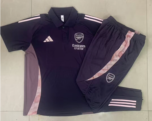 Arsenal 25/26 Polo Complete Training Suit Set 2