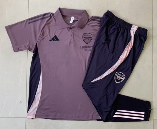 Arsenal 25/26 Polo Complete Training Suit Set 3