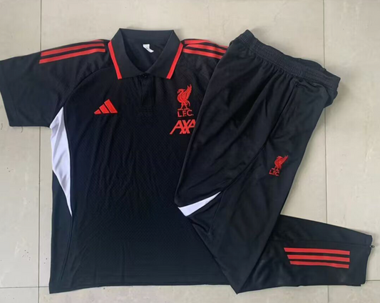 Liverpool 25/26 Polo Complete Training Suit Set 1