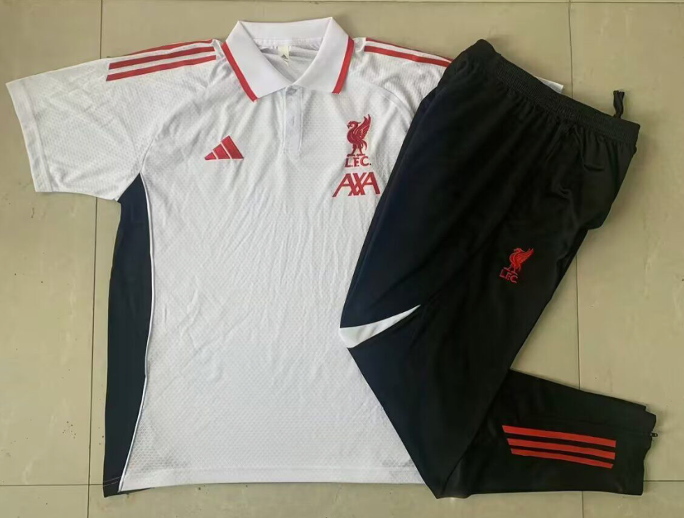 Liverpool 25/26 Polo Complete Training Suit Set 2