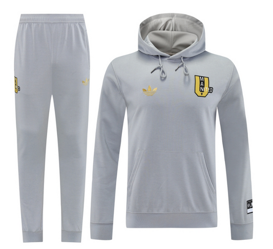 Man. Utd 25/26 Hoodie Complete Training Suit Set 3