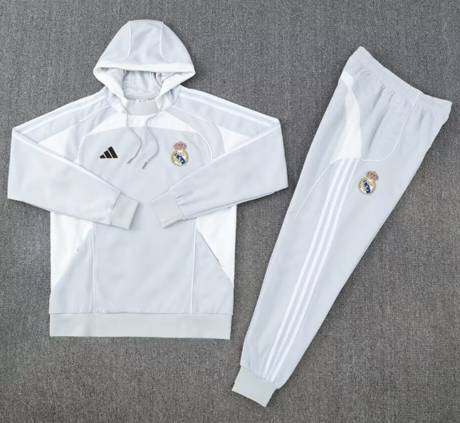 R. Madrid 25/26 Hoodie Complete Training Suit Set 1