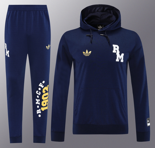 R. Madrid 25/26 Hoodie Complete Training Suit Set 2
