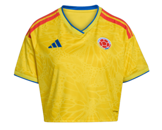 Colombia Home 2026 Woman Crop Top Loose Kit