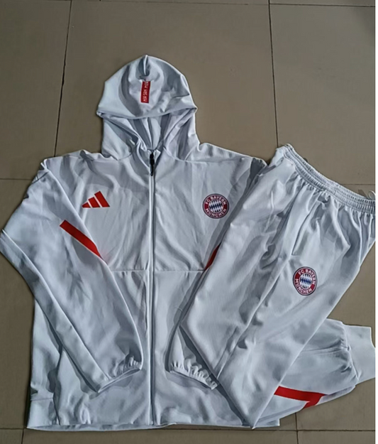 Bayer Mun. 25/26 Hoodie Complete Training Suit Set 1