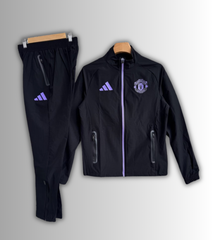 Man Utd. 25/26 Windbreaker Complete Training Suit Set 1