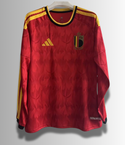 Belgium Home 2026 Long Sleeve Standard Issue Kit