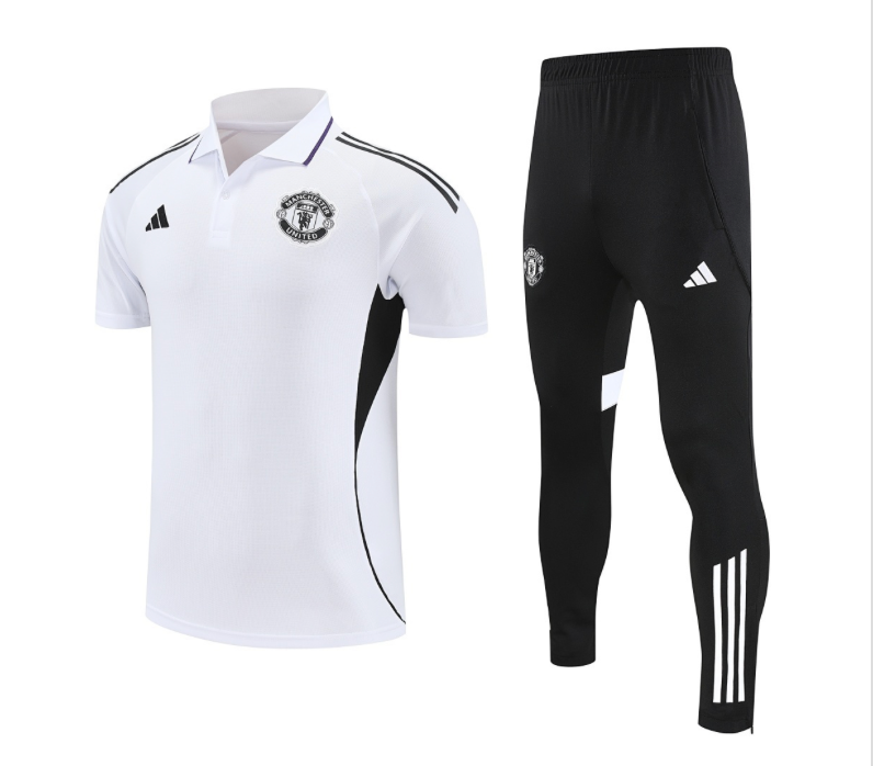 Man. Utd. 25/26 Polo Complete Training Suit Set 2