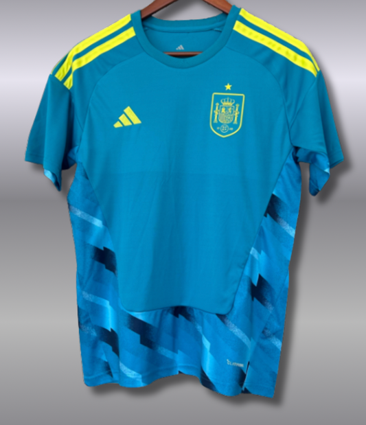 Spain GK Blue 2026 Player Issue Kit