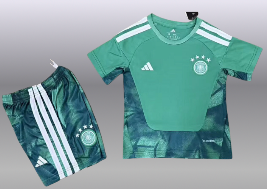 Germany GK Green 25/26 Kids Kit (Includes Shorts)