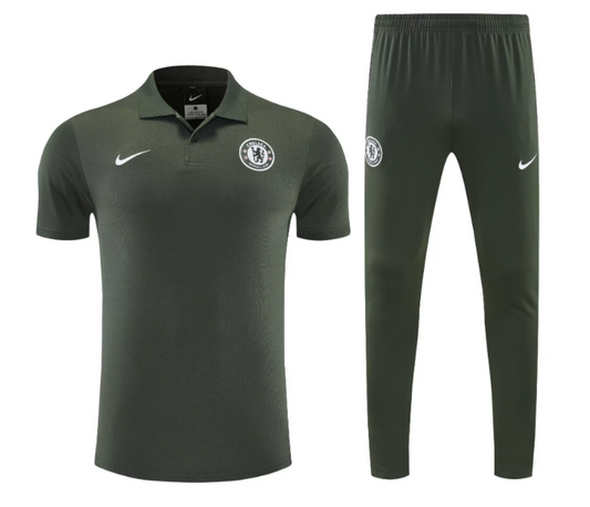 Chelsea 25/26 Polo Complete Training Suit Set 2