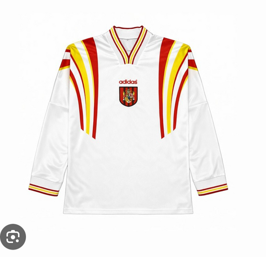 Spain Away 1996 Long Sleeve Retro Kit