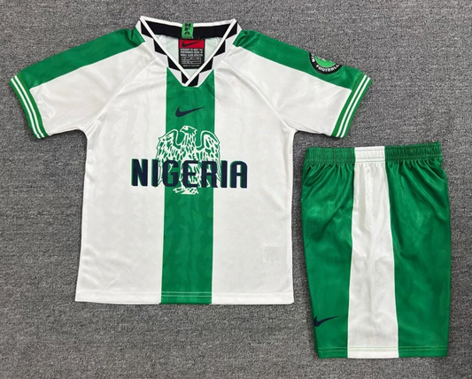 Nigeria Away 1996 Kids Kit (Includes Shorts)