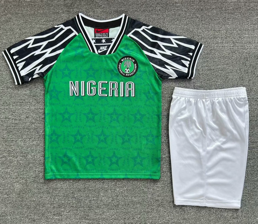 Nigeria Home 94/95 Kids Kit (Includes Shorts)