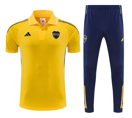 Boca Juniors 25/26 Polo Complete Training Suit Set 1