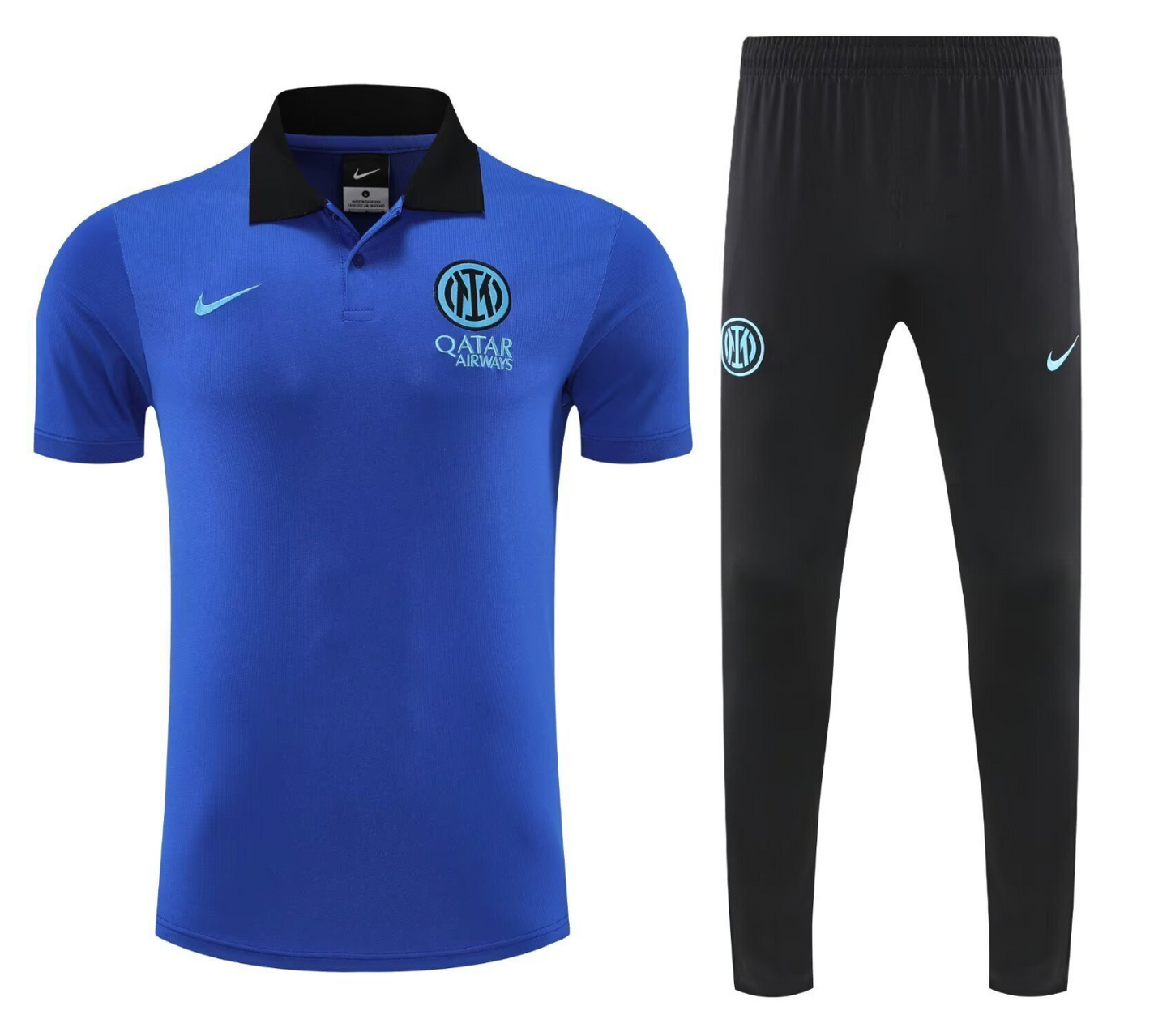 Inter Milan 25/26 Polo Complete Training Suit Set 3