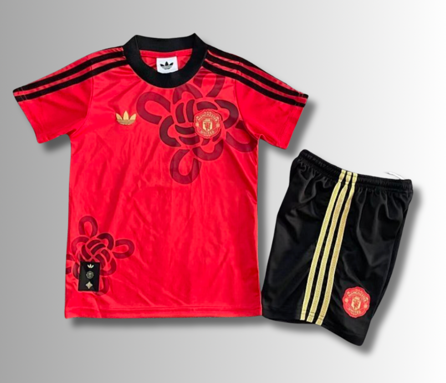 Man. Utd 25/26 Concept 1 Kids Kit (Includes Shorts)