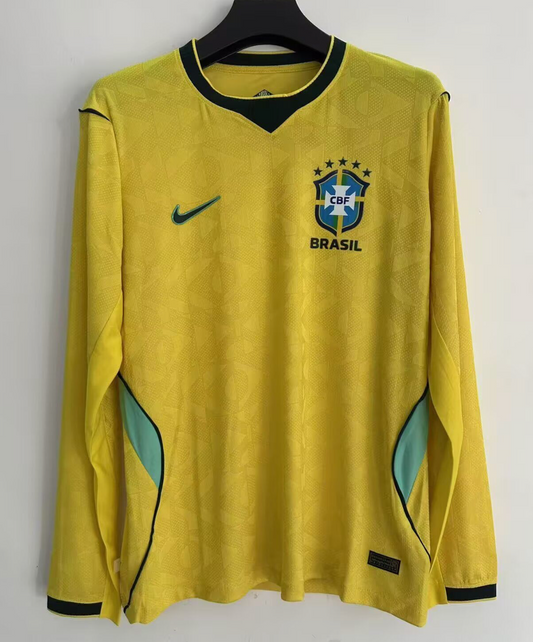 Brazil Home 2026 Long Sleeve Issue Kit