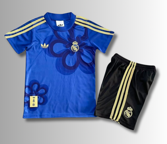 R Madrid 25/26 Concept 1 Kids Kit (Includes Shorts)