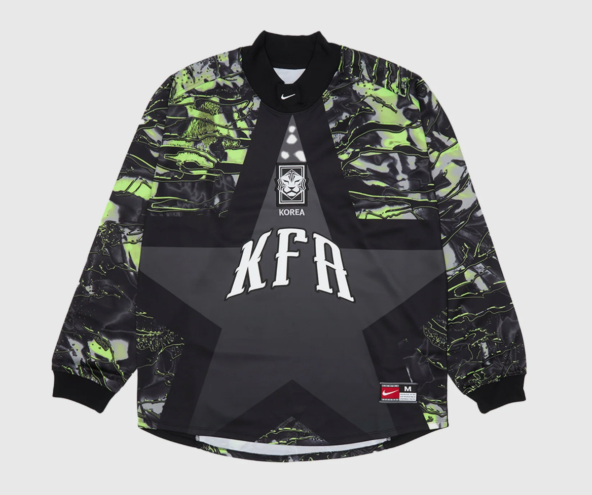 South Korea GK Dark Grey 25/26 Long Sleeve Kit