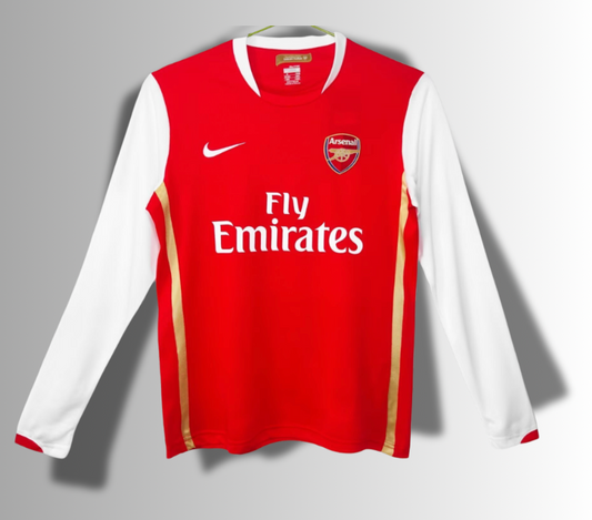 Arsenal Home 06/07 Long Sleeve Kit