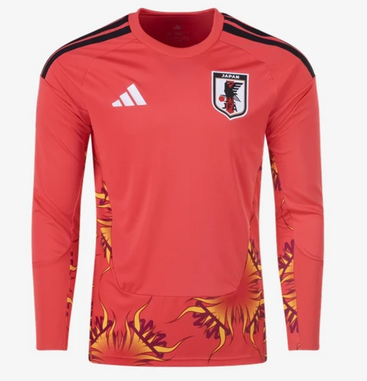 Japan GK Red 2026 Long Sleeve Issue Kit