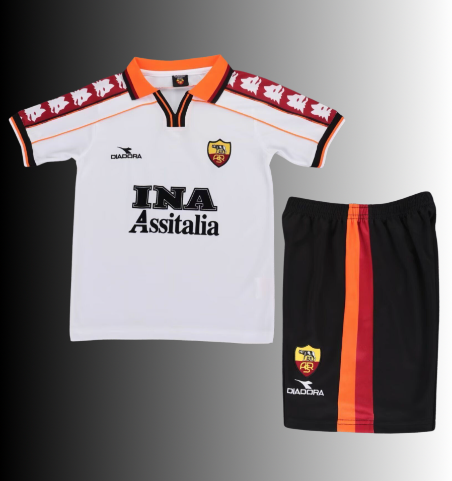 Roma Away 98/99 Kids Kit (Includes Shorts)