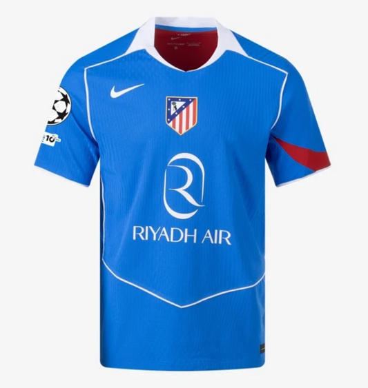 A. Madrid 3rd 25/26 Player Issue Kit