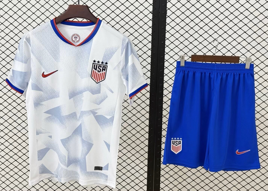 USA Home 25/26 Kids Kit (Includes Shorts)