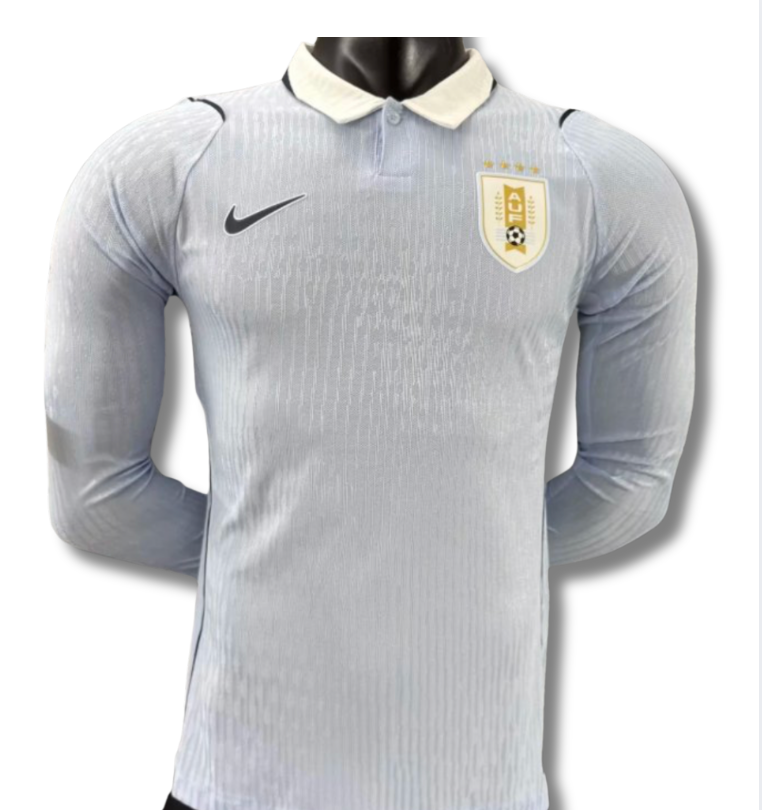 Uruguay Home 2026 Long Sleeve Player Issue Kit