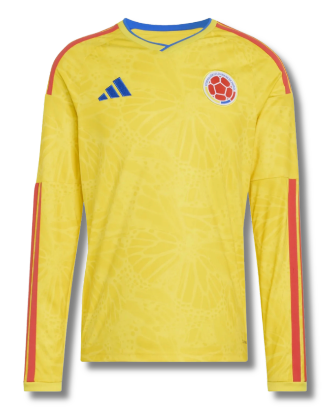 Colombia Home 2026 Long Sleeve Standard Issue Kit