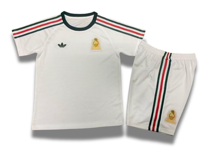Mexico Away 1986 Kids Kit (Includes Shorts)