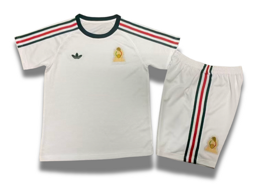 Mexico Away 1986 Kids Kit (Includes Shorts)
