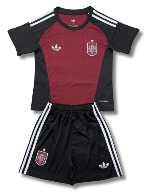 Spain GK Red 2026 Kids Kit (Includes Shorts)