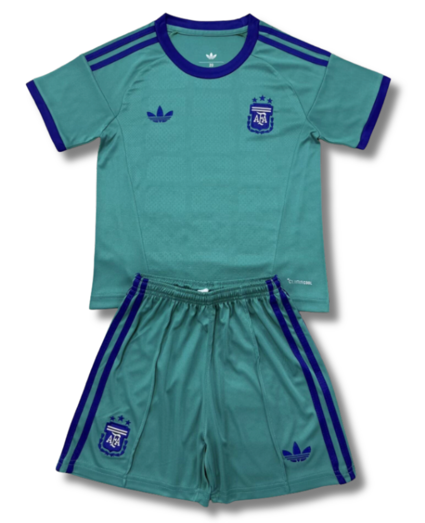Argentina GK Green 2026 Kids Kit (Includes Shorts)