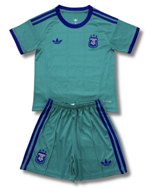 Argentina GK Green 2026 Kids Kit (Includes Shorts)