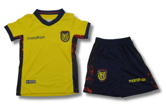 Ecuador Home 2026 Kids Kit (Includes Shorts)