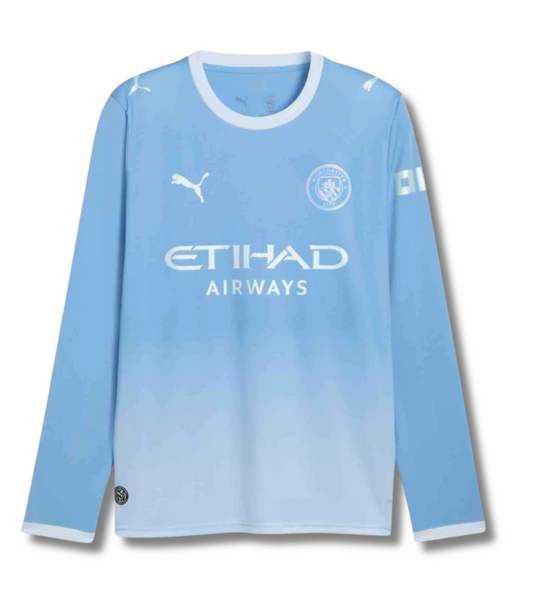 Man. City Home 26/27 Long Sleeve Standard Kit